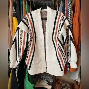 Western Cardigan sweater
